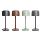 HZ201 - Olympia Siena Table Lamp Round Dome Chestnut 200mm