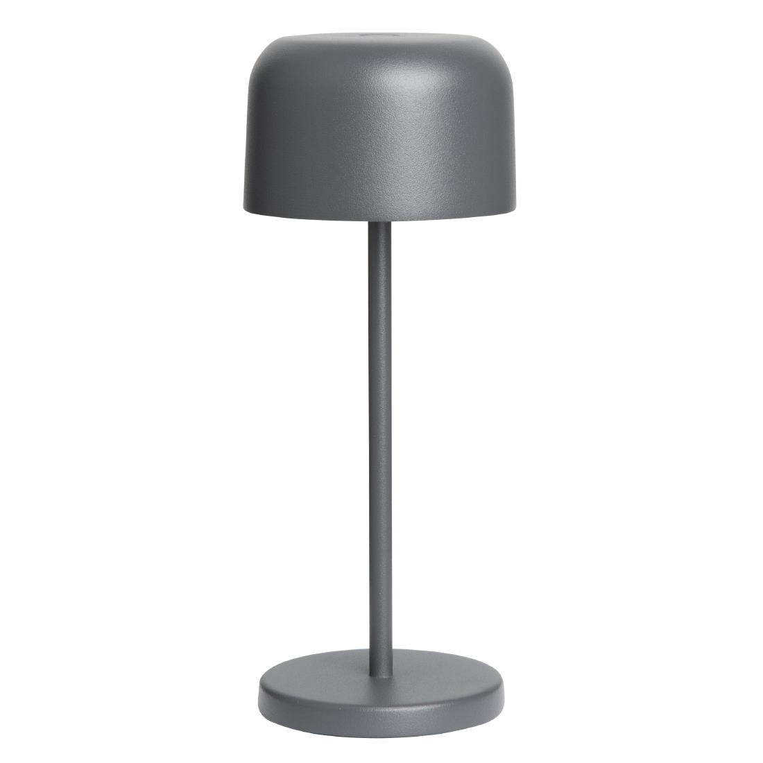 HZ203 - Olympia Siena Table Lamp Round Dome Grey 200mm