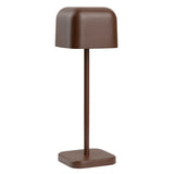 HZ205 - Olympia Lucca Table Lamp Squared Dome Chestnut 200mm