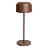 HZ209 - Olympia Siena Table Lamp Round Dome Chestnut 300mm