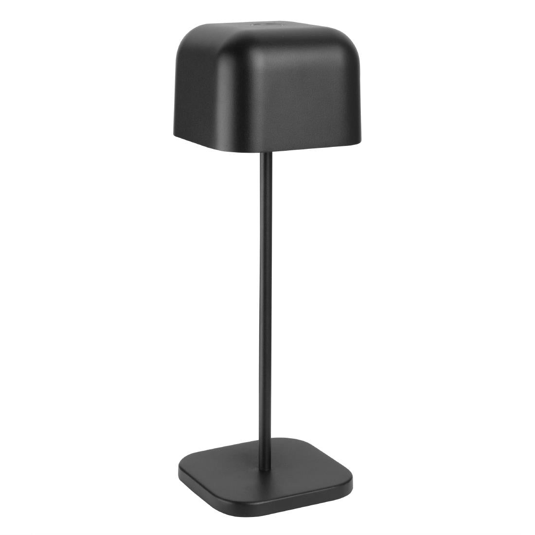 HZ212 - Olympia Lucca Table Lamp Squared Dome Black 300mm