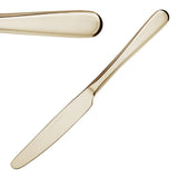 HZ231 Olympia Buckingham Champagne Gold Table Knife (Box 12)