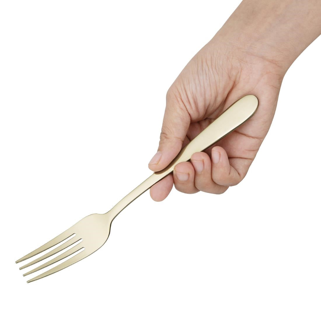 HZ232 Olympia Buckingham Champagne Gold Table Fork (Box 12)