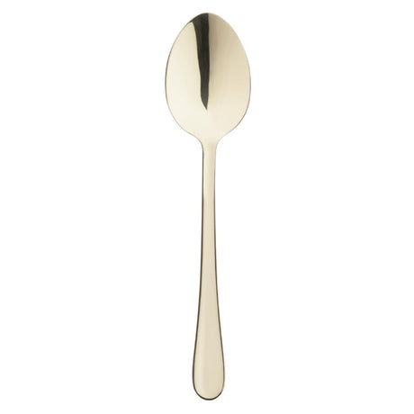 HZ233 Olympia Buckingham Champagne Gold Dessert Spoon (Box 12)