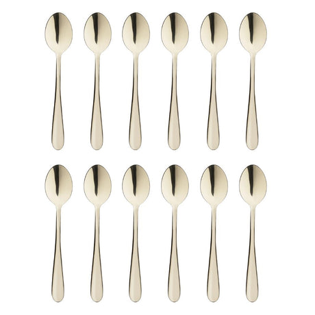 HZ234 Olympia Buckingham Champagne Gold Teaspoon (Box 12)