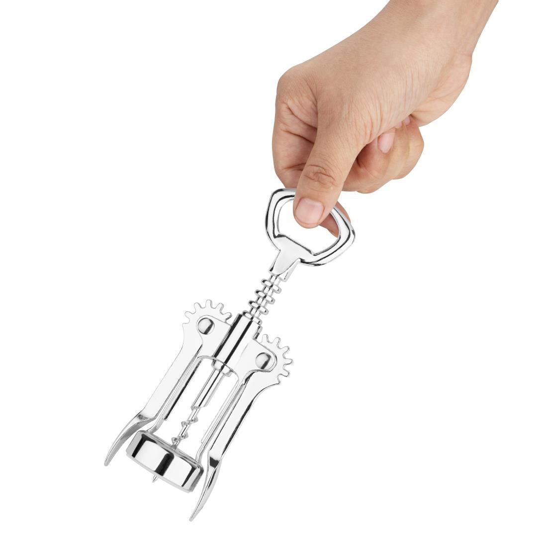 HZ235 - Olympia Lever Bottle Opener and Corkscrew