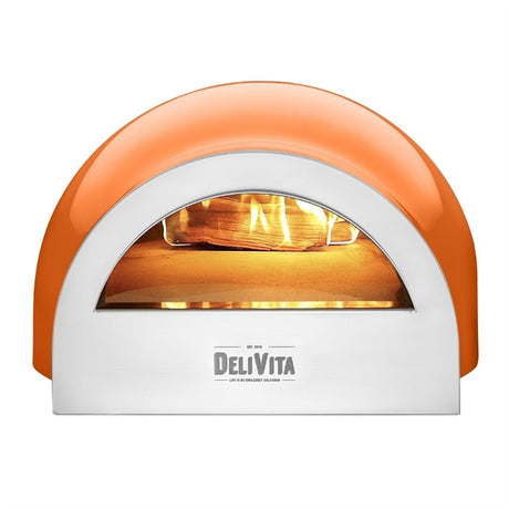 HZ243 Delivita Pizza Oven Orange Blaze
