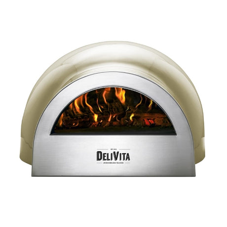 HZ244 Delivita Pizza Oven Olive Green