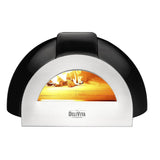 HZ252 DeliVita Pro Dual Fuel Pizza Oven Very Black+ Chimney