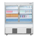 Williams Slimline Gem Multideck Fridge White with Hinged Front Door R150-WCD-HFD