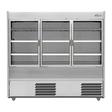 Williams Slimline Gem Multideck Fridge Stainless with Hinged Front Door R180-SCD-HFD
