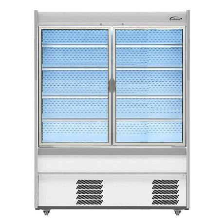 Williams M-Series Gem Multideck Fridge Stainless with Hinged Front Door M150-SCD-HFD