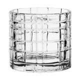 HZ332 Olympia Tealight Holder Glass Geo - 64x57mm (Box 6)