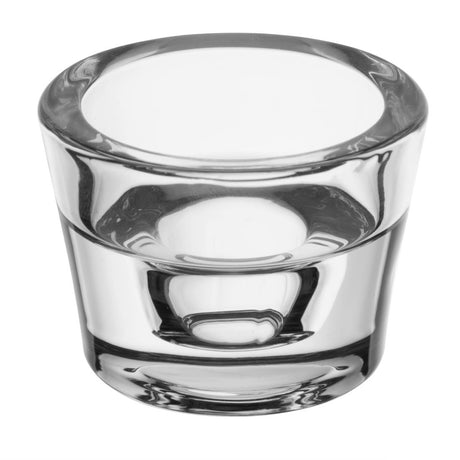 HZ333 Olympia Tealight Holder Glass Classic - 60x45mm (Box 6)