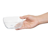 HZ335 Olympia Square Glass Snack Bowl Low - 109x50mm (Box 6)