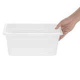 HZ341 Nisbets Essentials Polypropylene GN Container 1/3 150mm (H) 5.3Ltr