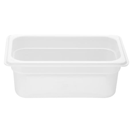 HZ342 Nisbets Essentials Polypropylene GN Container 1/4 100mm (H) 2.5Ltr