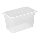 HZ343 Nisbets Essentials Polypropylene GN Container 1/4 150mm (H) 3.7Ltr