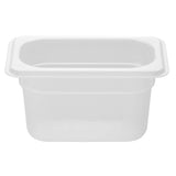 HZ346 Nisbets Essentials Polypropylene GN Container 1/9 100mm (H) 0.85Ltr