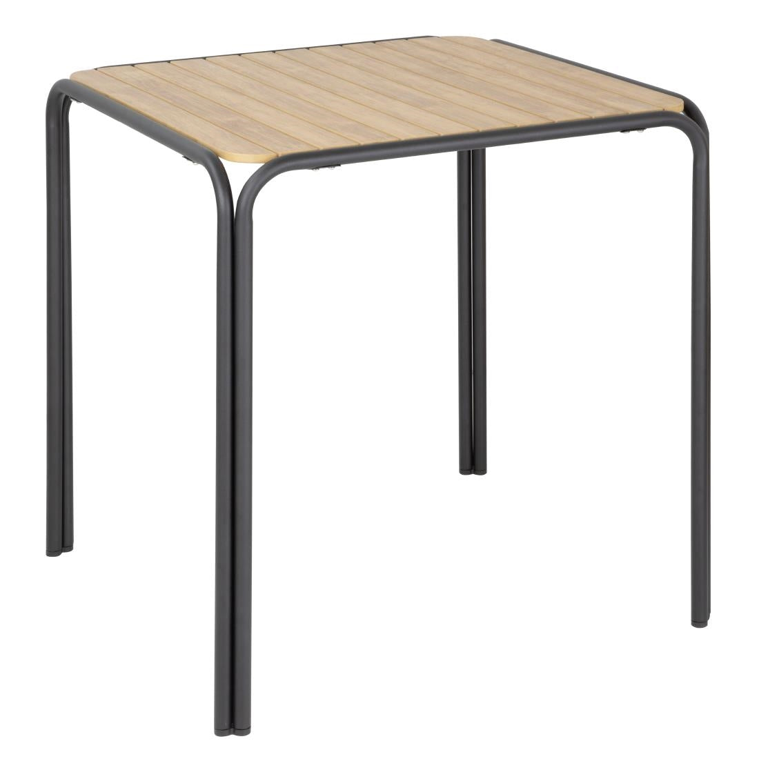 HZ354 Bolero Santorini Square Polywood Table 700mm