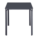 HZ355 Bolero Adeline Steel Square Table 700mm Slate Blue