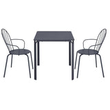 HZ358 Bolero Adeline Arm Chair Slate Blue (Set 4)