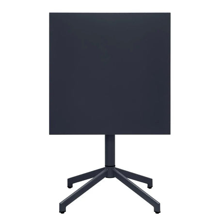 HZ375 Bolero Porto Folding Rectangular Table Slate Blue - 700x750mm