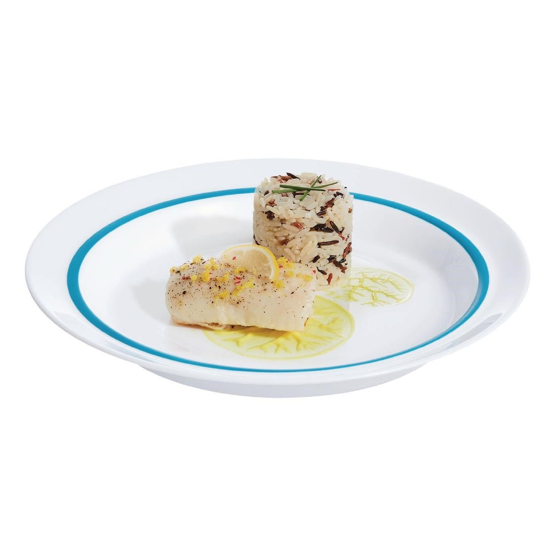 HZ442 Arcoroc Autonomy Blue Plates 190mm (Pack of 12)
