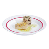 HZ444 Arcoroc Autonomy Red Plates 190mm (Pack of 12)