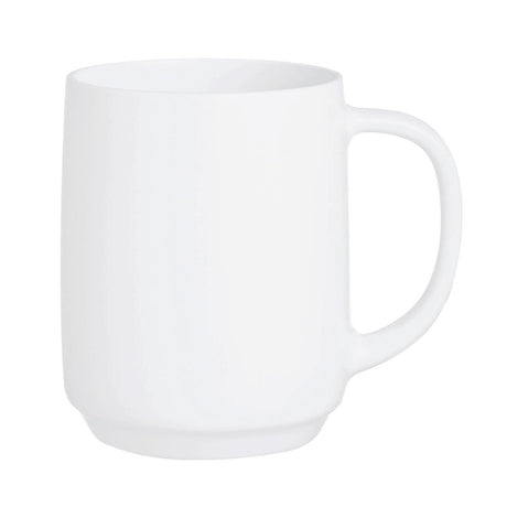 HZ449 Arcoroc Intensity White Baril Mugs 290ml (Pack of 24)