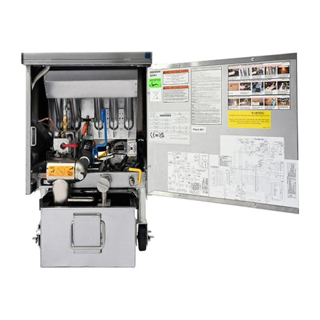 HZ495 Pitco Solstice Gas Rack Fryer with SoloFilter SF-SG6H