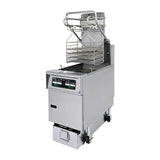 HZ495 Pitco Solstice Gas Rack Fryer with SoloFilter SF-SG6H
