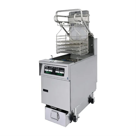 HZ495 Pitco Solstice Gas Rack Fryer with SoloFilter SF-SG6H