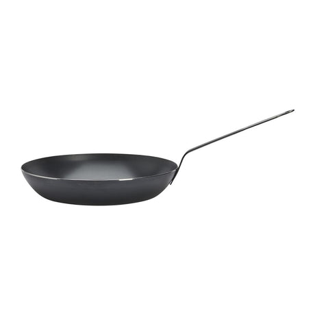 HZ501 - De Buyer Outdoor Blue Steel Round Pan 32cm