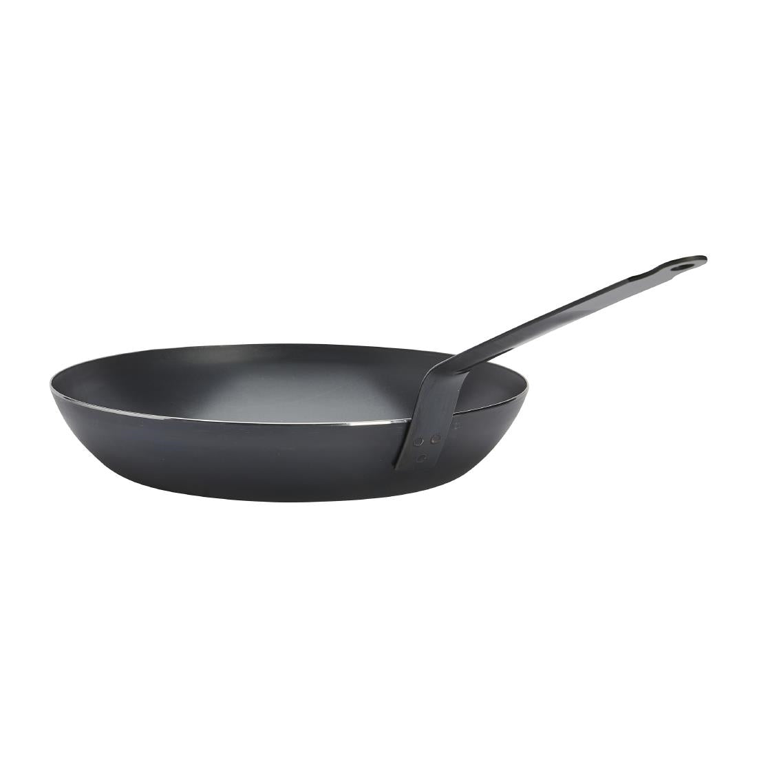 HZ501 - De Buyer Outdoor Blue Steel Round Pan 32cm