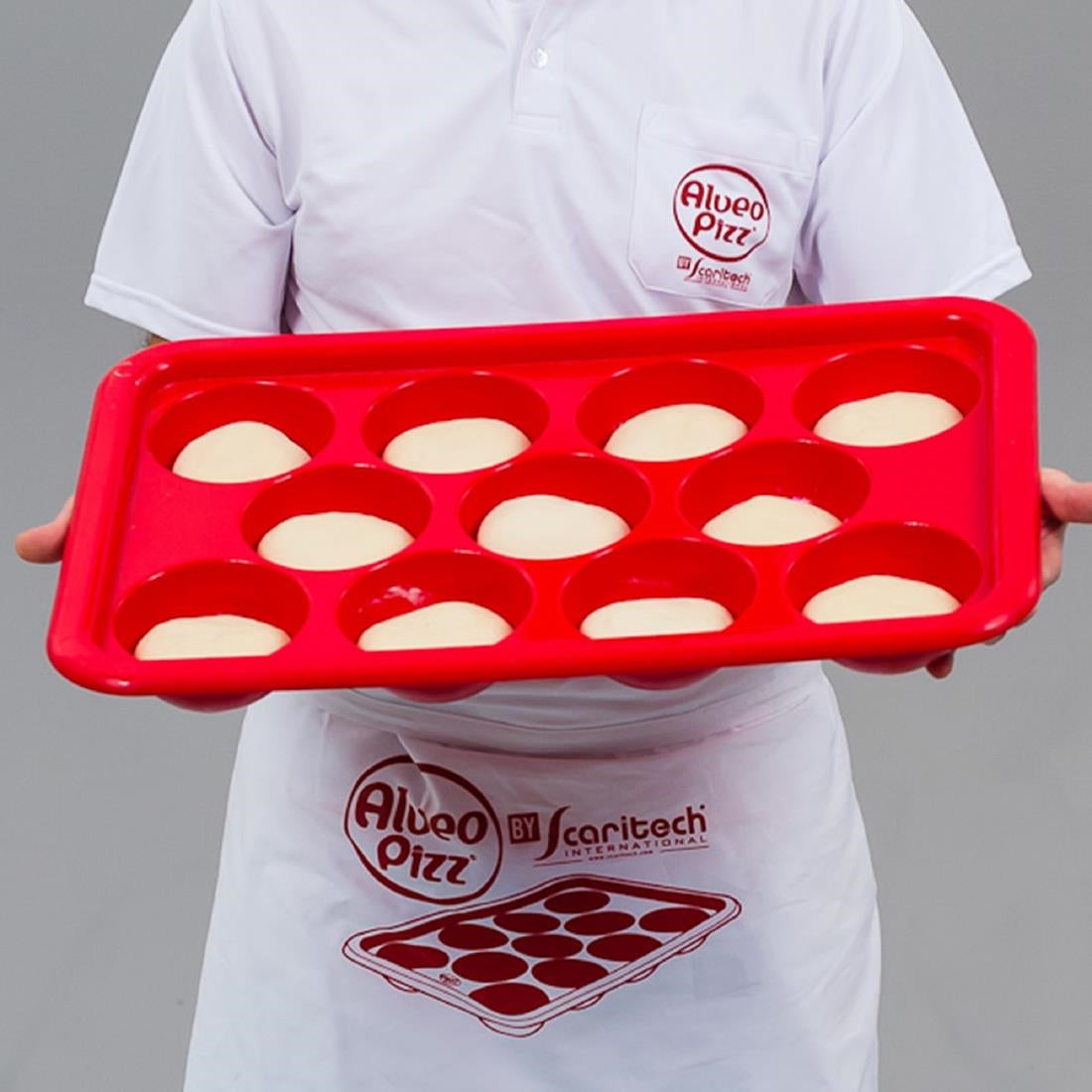 HZ543 - Scaritech Alveopizz Red Tray