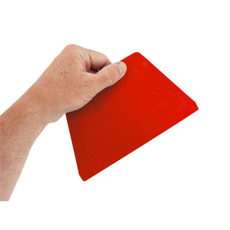 HZ563 - Scaritech Corne Trapeze Grand Modele Rouge 216x128mm