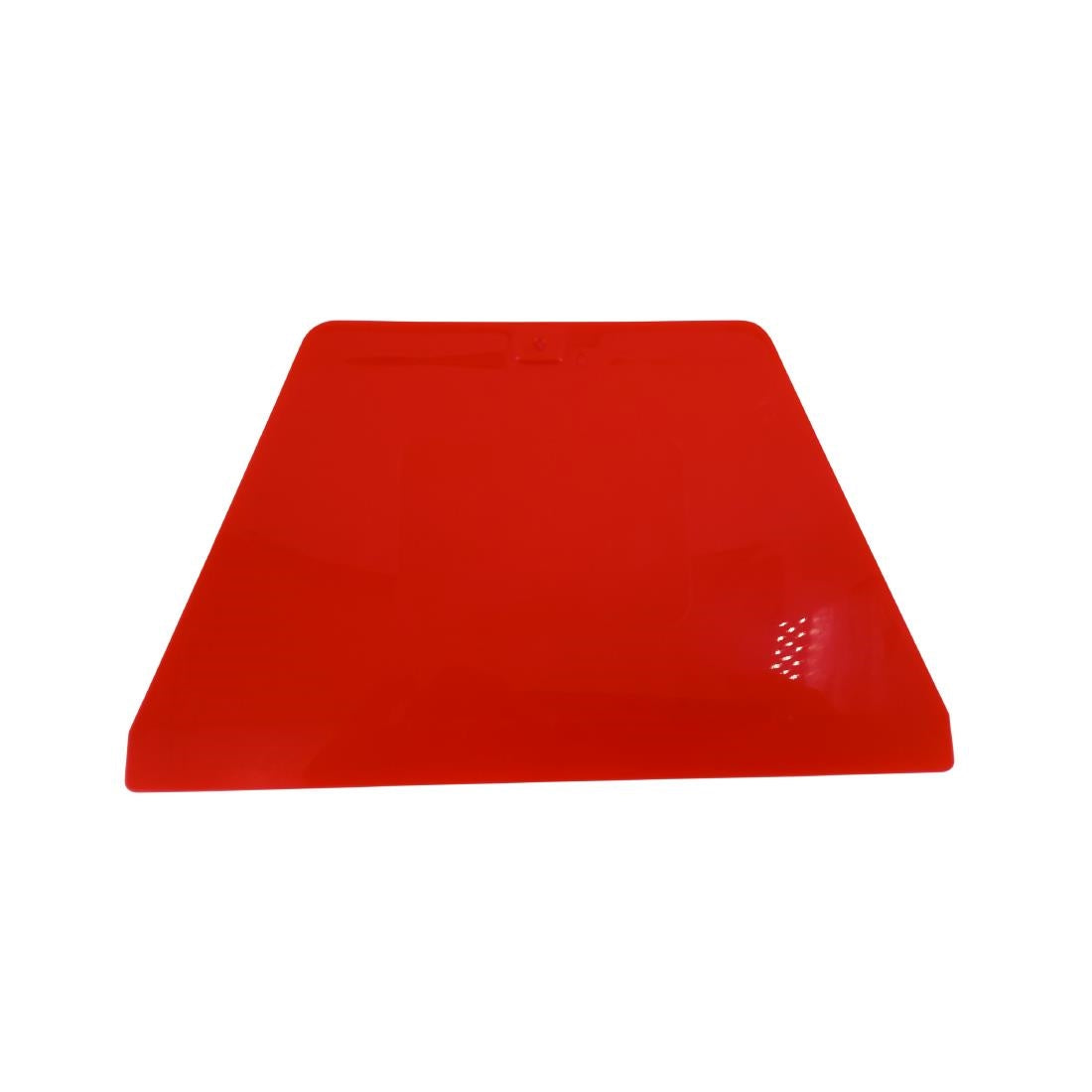 HZ563 - Scaritech Corne Trapeze Grand Modele Rouge 216x128mm