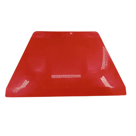HZ563 - Scaritech Corne Trapeze Grand Modele Rouge 216x128mm