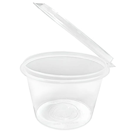 HZ578 Fiesta Recyclable Portion Pot with Lid – 100ml (Pack 50)