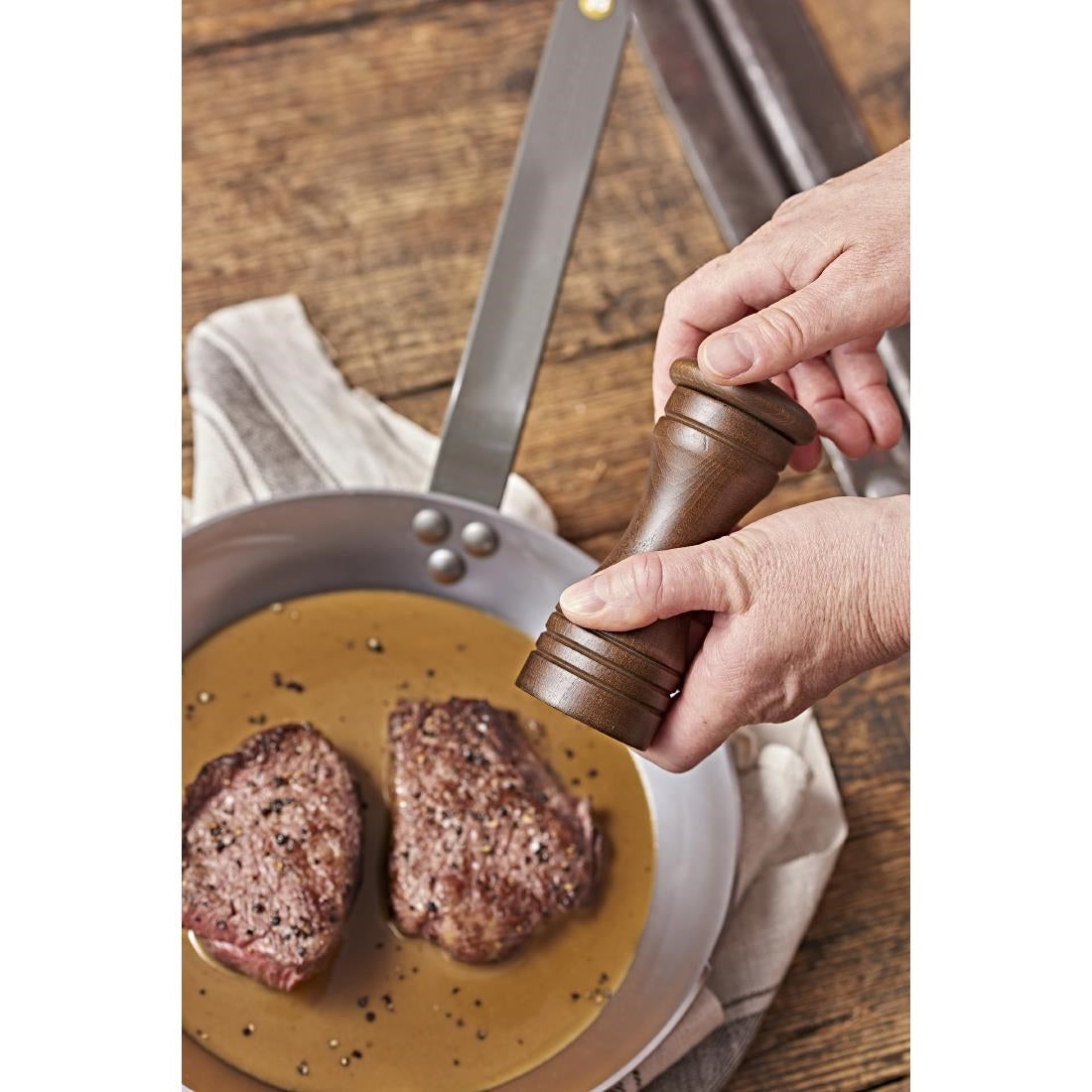 HZ603 - De Buyer Mineral B Element Steel Frypan 32cm