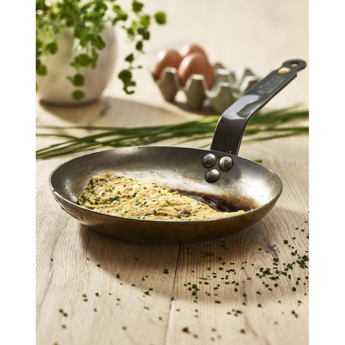 HZ604 - De Buyer Mineral B Omelette Frypan 20cm