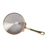 HZ617 - De Buyer Inocuivre Mini Saucepan with Brass Handle 9cm