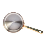 HZ619 - De Buyer Inocuivre Saucepan with Brass Handle 12cm