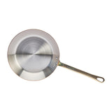 HZ638 - De Buyer Inocuivre Round Frypan with Handle Brass 20 cm