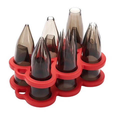 HZ659 - De Buyer Tritan Star Nozzles (6 Pack)