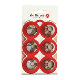 HZ658 - De Buyer Tritan Plain Nozzles (6 Pack)