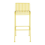 Bolero Spritz Slatted Bar Stools Limoncello Yellow (2 Pack)