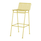 Bolero Spritz Slatted Bar Stools Limoncello Yellow (2 Pack)
