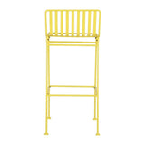 Bolero Spritz Slatted Bar Stools Limoncello Yellow (2 Pack)